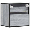 Grauer Wandschrank Messinger 40x31x39,5cm