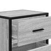 Grauer Wandschrank Messinger 40x31x39,5cm