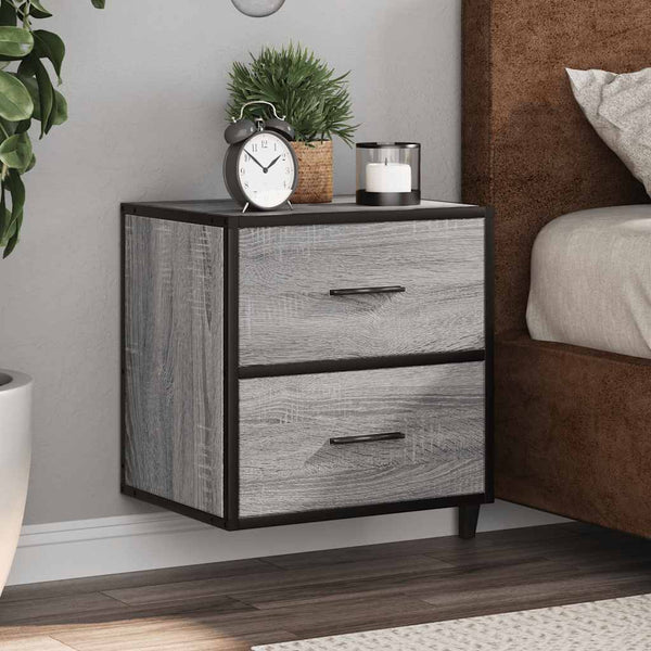 Grauer Wandschrank Messinger 40x31x39,5cm