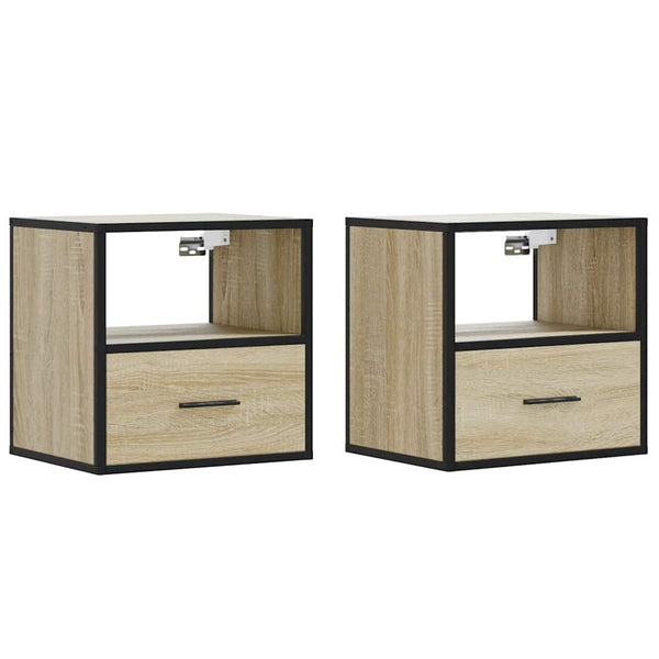 Sonoma Eiche Wandschränke Toropu 40x31x39,5cm (2 Stk.)