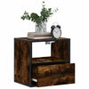 Räucher-Eichen-Wandschrank Toropu 40x31x39,5cm