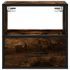 Räucher-Eichen-Wandschrank Toropu 40x31x39,5cm