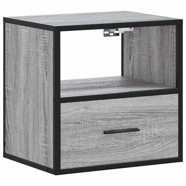 Grauer Wandschrank Toropu 40x31x39,5cm