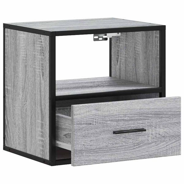 Grauer Wandschrank Toropu 40x31x39,5cm