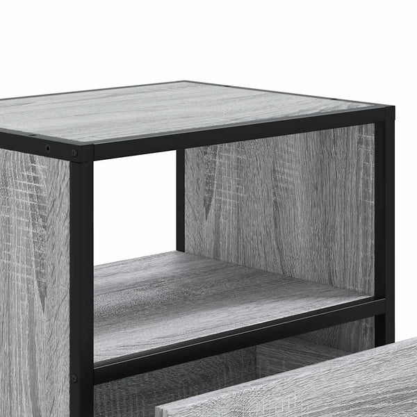 Grauer Wandschrank Toropu 40x31x39,5cm