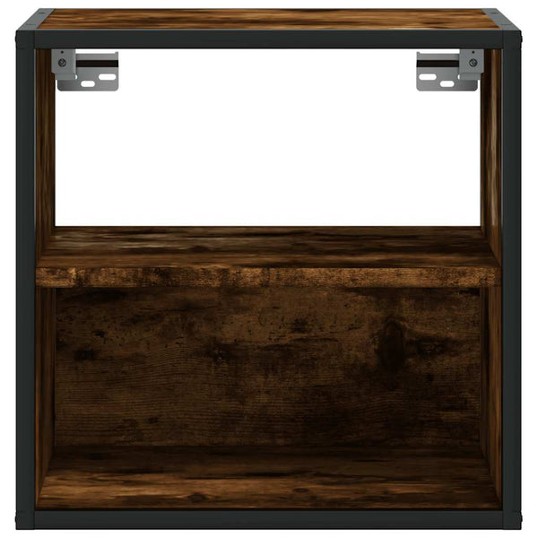Wandschrank Constandache, geräucherte Eiche, 40x31x39,5cm
