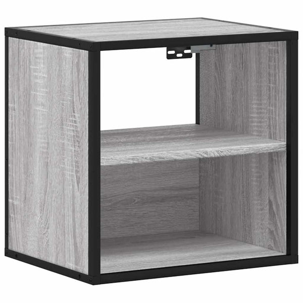 Graue Sonoma-Wandschränke Constandache 40x31x39,5cm (2 Stk.)