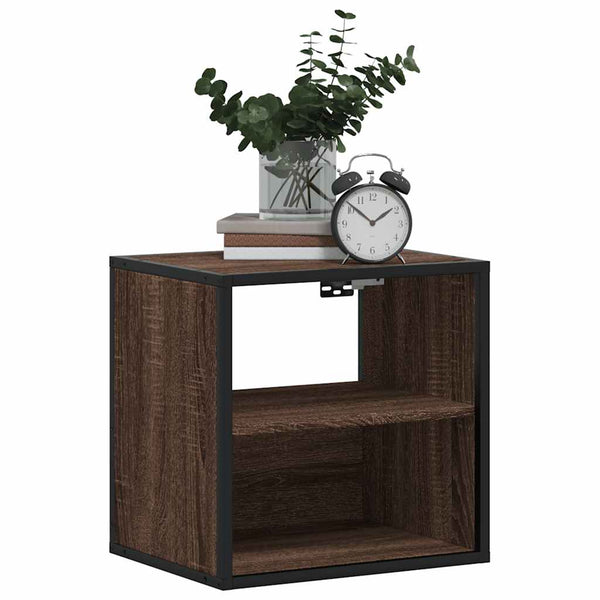 Brauner Eiche Wandschrank Constandache 40x31x39,5cm