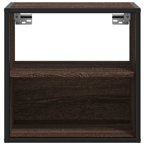 Brauner Eiche Wandschrank Constandache 40x31x39,5cm