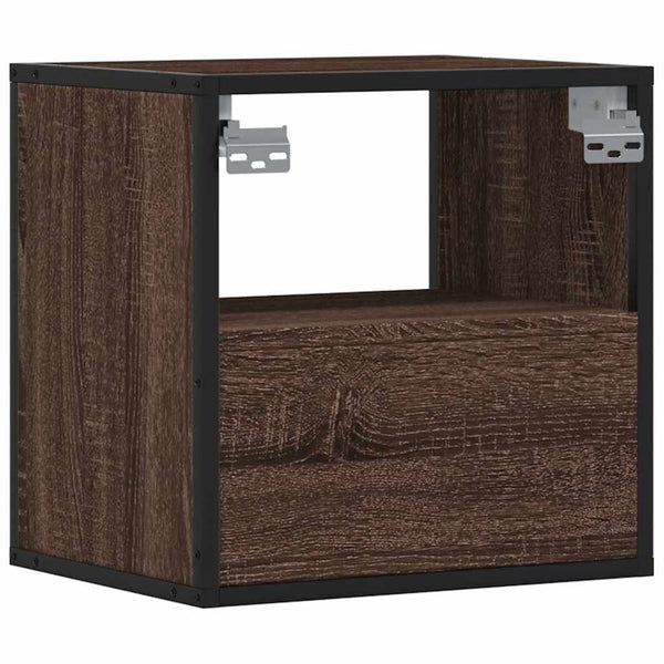 Brauner Eiche Wandschrank Constandache 40x31x39,5cm