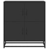 Schwarze Kommode Meridiane 68x35x76cm (Holz)