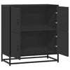 Schwarze Kommode Meridiane 68x35x76cm (Holz)