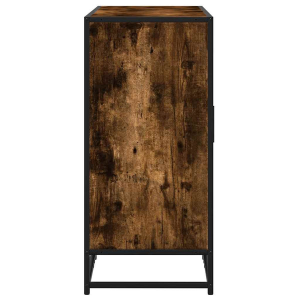 Sideboard Hollo aus Räuchereiche 92x35x76cm (Holz)