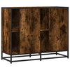 Sideboard Hollo aus Räuchereiche 92x35x76cm (Holz)