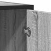 Graues Sideboard Hollo 92x35x76cm (Holz)