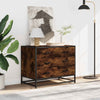 Savustettu tammi laatikkokaappi Erdenta 70x41x56cm (engineered wood)