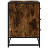 Savustettu tammi laatikkokaappi Erdenta 70x41x56cm (engineered wood)