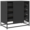 Schwarze Kommode Cohut 70x41x70cm (Holz)