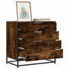 Savustettu tammi laatikkokaappi Cohut 70x41x70cm (engineered wood)