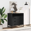 Schwarze Kommode Duliga 70x41x70cm (Holz)