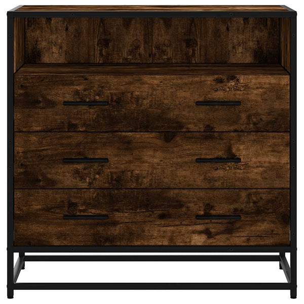 Savustettu tammi laatikkokaappi Duliga 70x41x70cm (engineered wood)