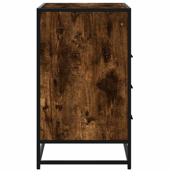 Savustettu tammi laatikkokaappi Duliga 70x41x70cm (engineered wood)