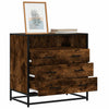 Savustettu tammi laatikkokaappi Duliga 70x41x70cm (engineered wood)