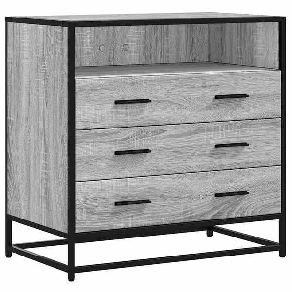 Graue Kommode Duliga 70x41x70cm (Holz)