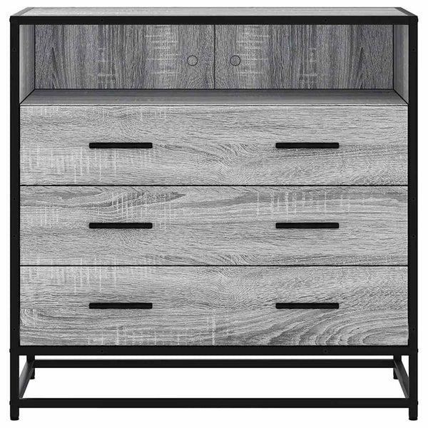 Graue Kommode Duliga 70x41x70cm (Holz)