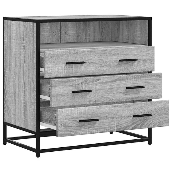 Graue Kommode Duliga 70x41x70cm (Holz)
