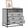 Graue Kommode Duliga 70x41x70cm (Holz)