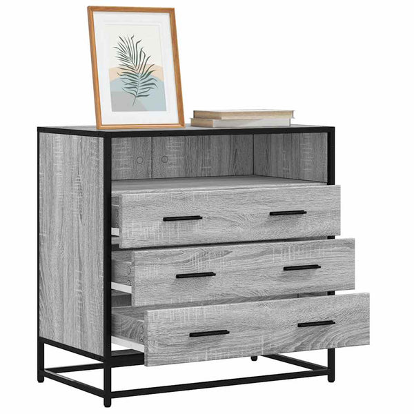 Graue Kommode Duliga 70x41x70cm (Holz)