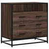 Braune Kommode Duliga 70x41x70cm (Eiche, Holz)