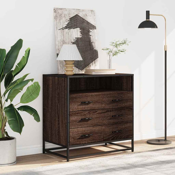 Braune Kommode Duliga 70x41x70cm (Eiche, Holz)