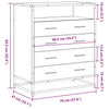 Savutammi Kommode Surchea 70x41x83,5cm (Holz)