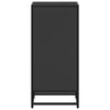 Schwarzes Bücherregal Adalber 40x35x76cm (Spanplatte)