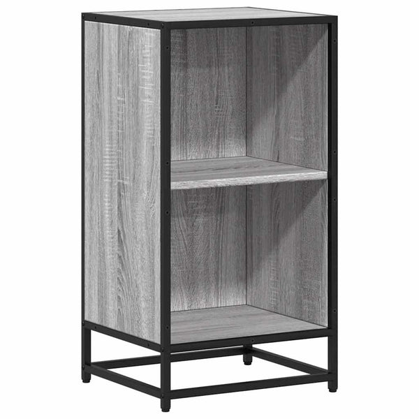 Harmaa kirjakaappi Adalber 40x35x76cm (engineered wood)