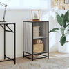Harmaa kirjakaappi Adalber 40x35x76cm (engineered wood)