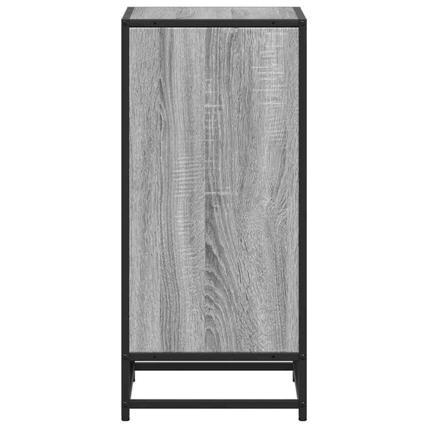 Harmaa kirjakaappi Adalber 40x35x76cm (engineered wood)