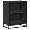 Schwarzes Bücherregal Adalber 60x30x71,5cm (Spanplatte)