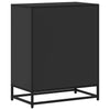 Schwarzes Bücherregal Adalber 60x30x71,5cm (Spanplatte)