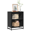 Schwarzes Bücherregal Adalber 60x30x71,5cm (Spanplatte)