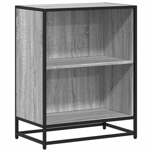 Harmaa kirjakaappi Adalber 60x35x76cm (engineered wood)