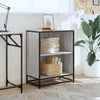 Harmaa kirjakaappi Adalber 60x35x76cm (engineered wood)