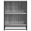 Harmaa kirjakaappi Adalber 60x35x76cm (engineered wood)