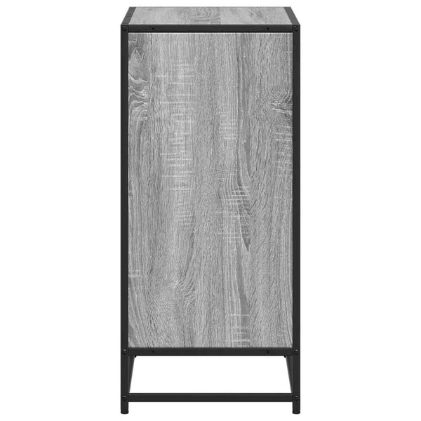 Harmaa kirjakaappi Adalber 60x35x76cm (engineered wood)