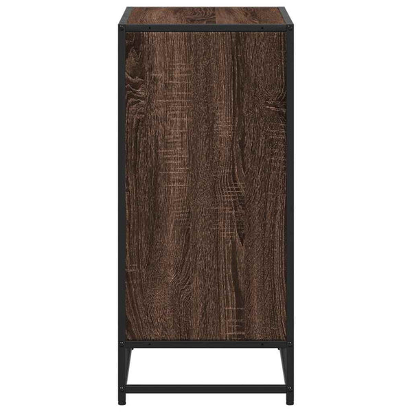 Brauner Bücherschrank Adalber 60x35x76cm (Eichen-Holzwerkstoff)
