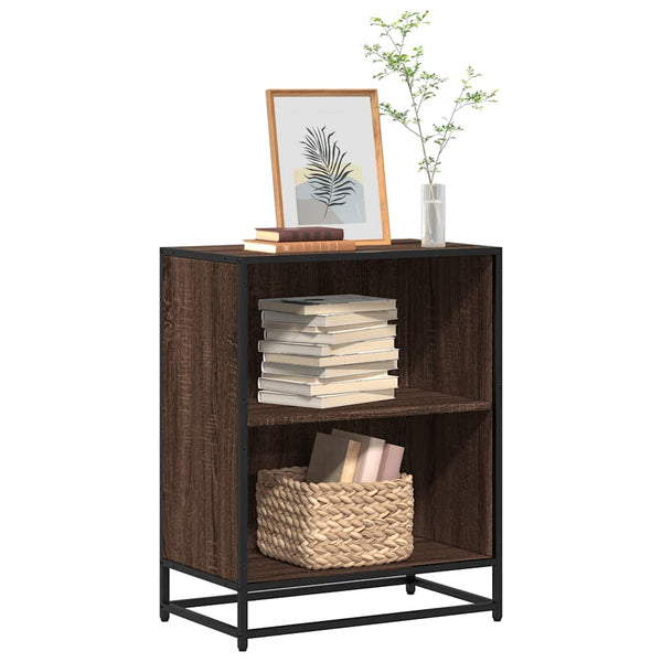 Brauner Bücherschrank Adalber 60x35x76cm (Eichen-Holzwerkstoff)