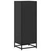 Schwarzes Bücherregal Adalber 40x35x107,5cm (Holzwerkstoff)