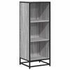 Harmaa kirjakaappi Adalber 40x35x107,5cm (engineered wood)